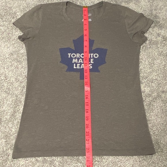 Grey Maple Leafs SS Tee, M - Picture 2 of 7